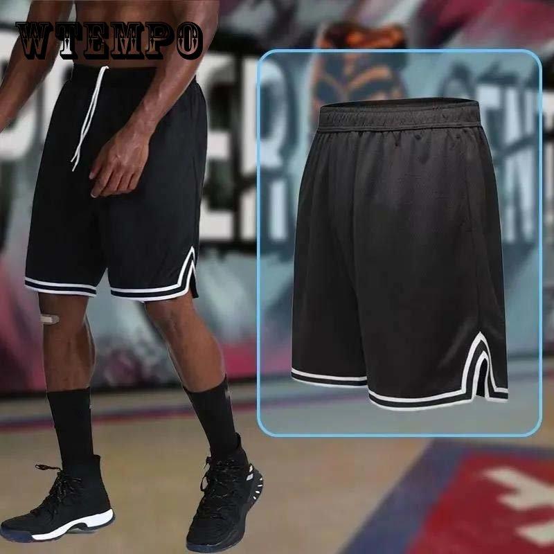 Cheap Basketball Shorts Men's Sports Training Over The Knee Fivepoint