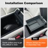 For ZEEKR 7X 2026 Center Console Silicone Armrest Storage Box Interior Styling Modified Accessories