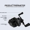 2026 New Fishing Reel 7.1:1 6+1BB DC Electronic Brake Baitcasting Reel Anti Backlash Smart Cast 6KG Drag 168g Lightweight Long Distance Lure Fishing