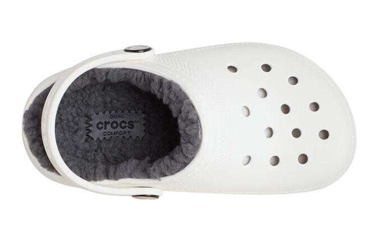 Kids' Crocs Thermal Kids Clogs White Gray 207009-10M