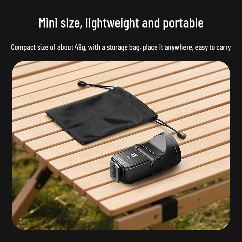 Fengbiao Mini Flash for Mirrorless & SLR Cameras – Portable On-Camera Portrait & Outdoor Fill Light with Hot Shoe Compatibility