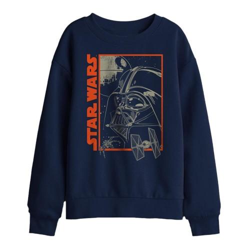 Star Wars Childrens/Kids Darth Vader Outline Sweatshirt