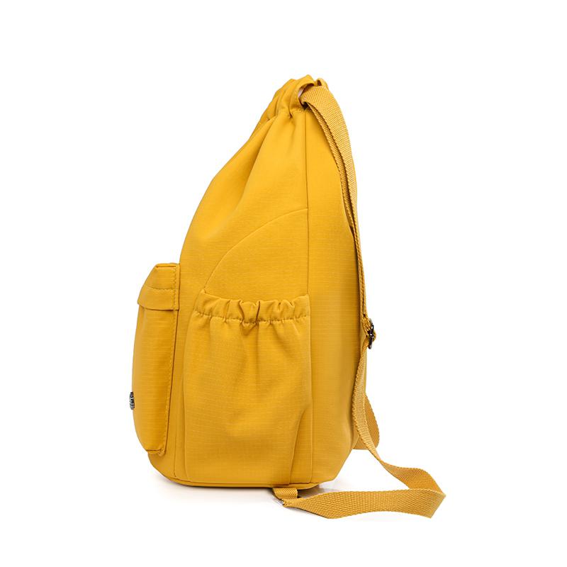 Waterproof Drawstring Pocket Women's Sports Backpack Travel Backpack