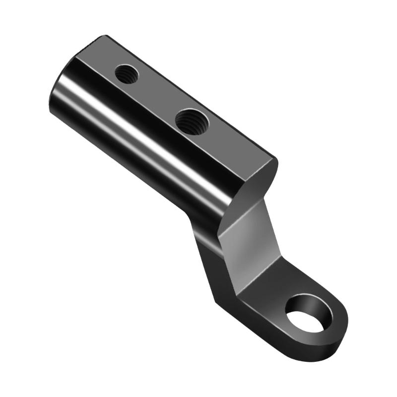 1 шт. Расширитель крепления зеркала заднего вида для велосипеда Алюминиевый сплав Универсальный адаптер-держатель Велосипедные аксессуары Подарок 1 чёрный