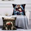 Horrorfilme The Shining-S Kissenbezug Milbendichter Kissenbezug Unsichtbarer Reißverschluss Seidig kurzer Plüsch Sofakissenbezug