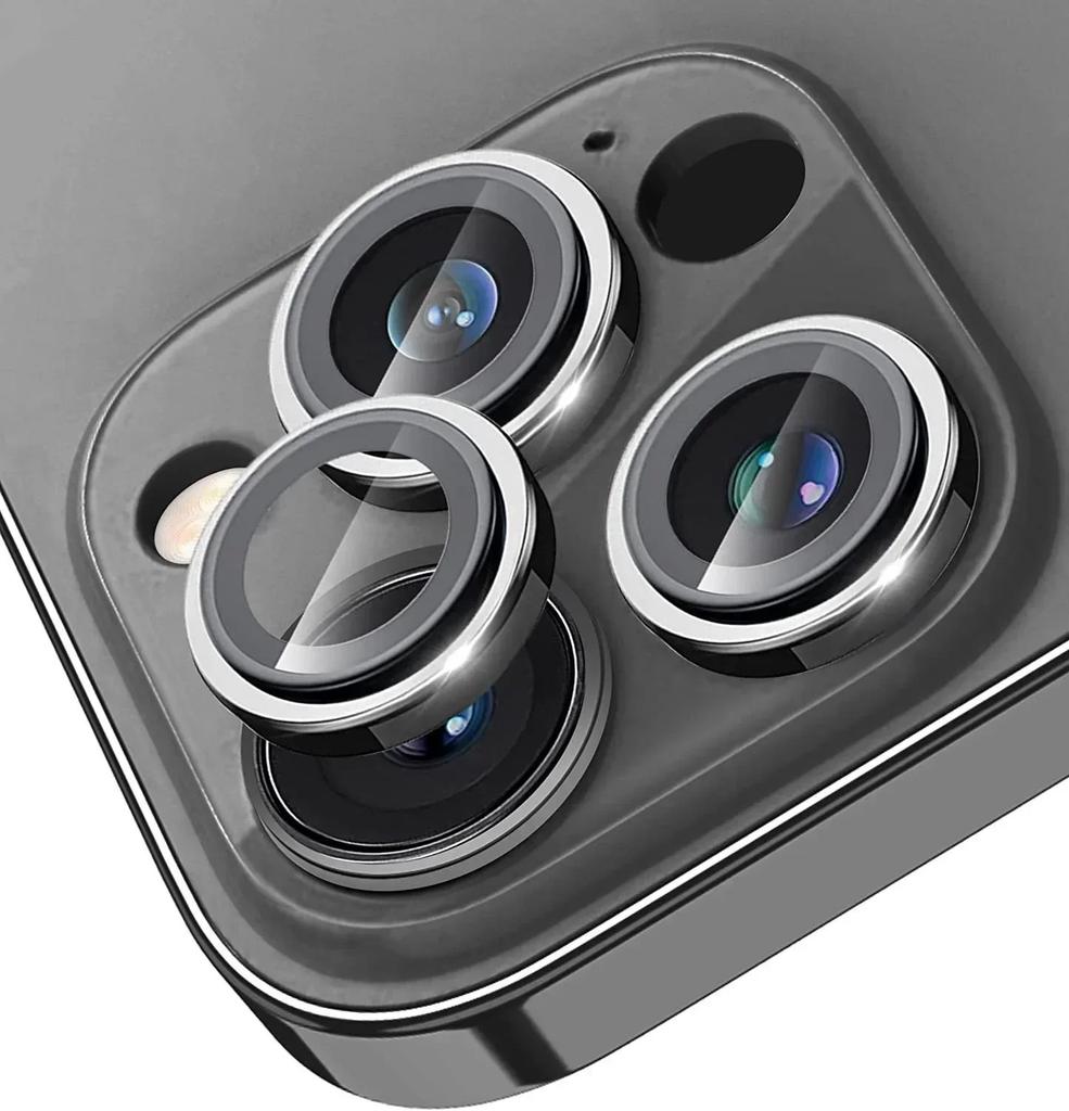 2 Pcs Ultra Thin iPhone 15 Pro Max 115 Plus Lens Cover Film Bubble Free Installation