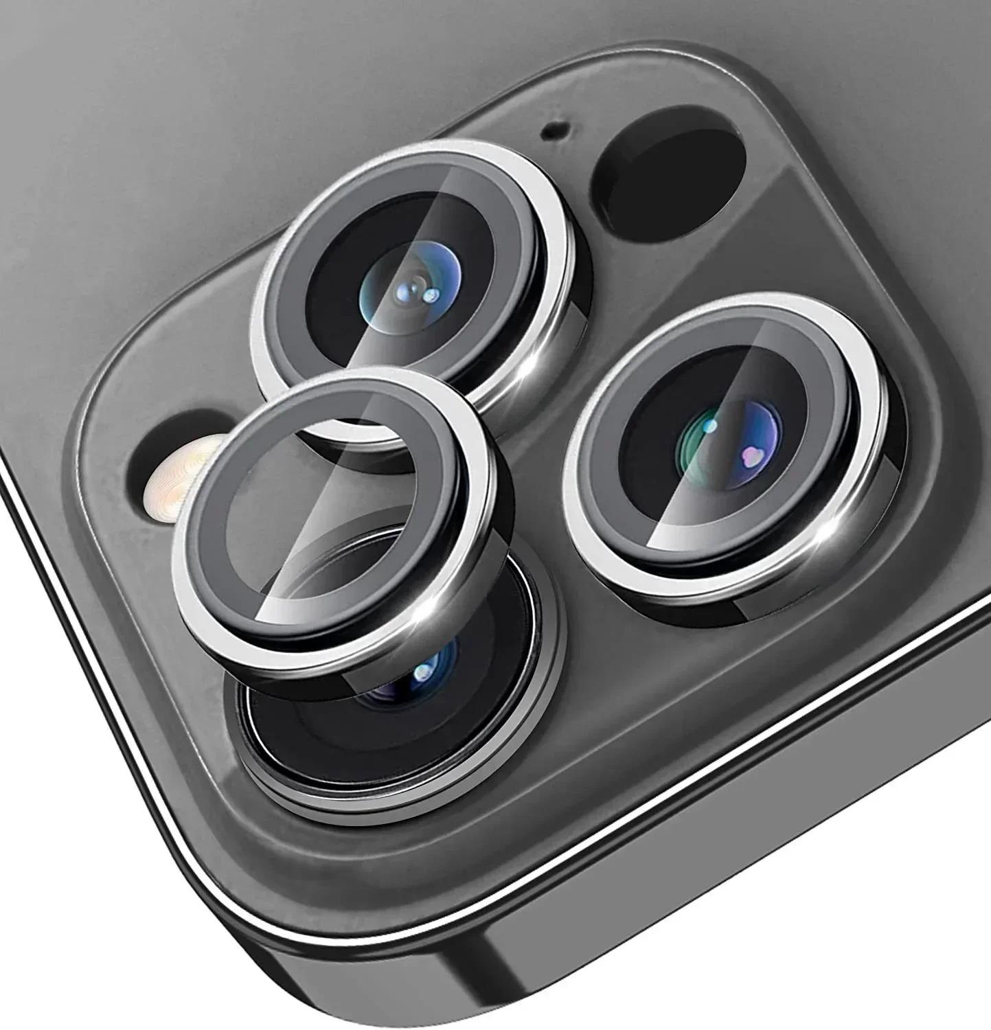 

3Pcs IPhone 16 Pro Max 16Plus Stealth Camera Protect Film Anti Photography Resist Film Recording Privacy Screen Guard For iPhone16Pro Max серый