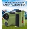 Hot Sale OLED Red Light Display Rangefinder Outdoor Laser Telescope for Hunting Distance measurement1200/2000Code