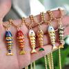 Goldfish Nylon Rope Necklace Ethnic Style Ocean Series  Necklace  Decoration