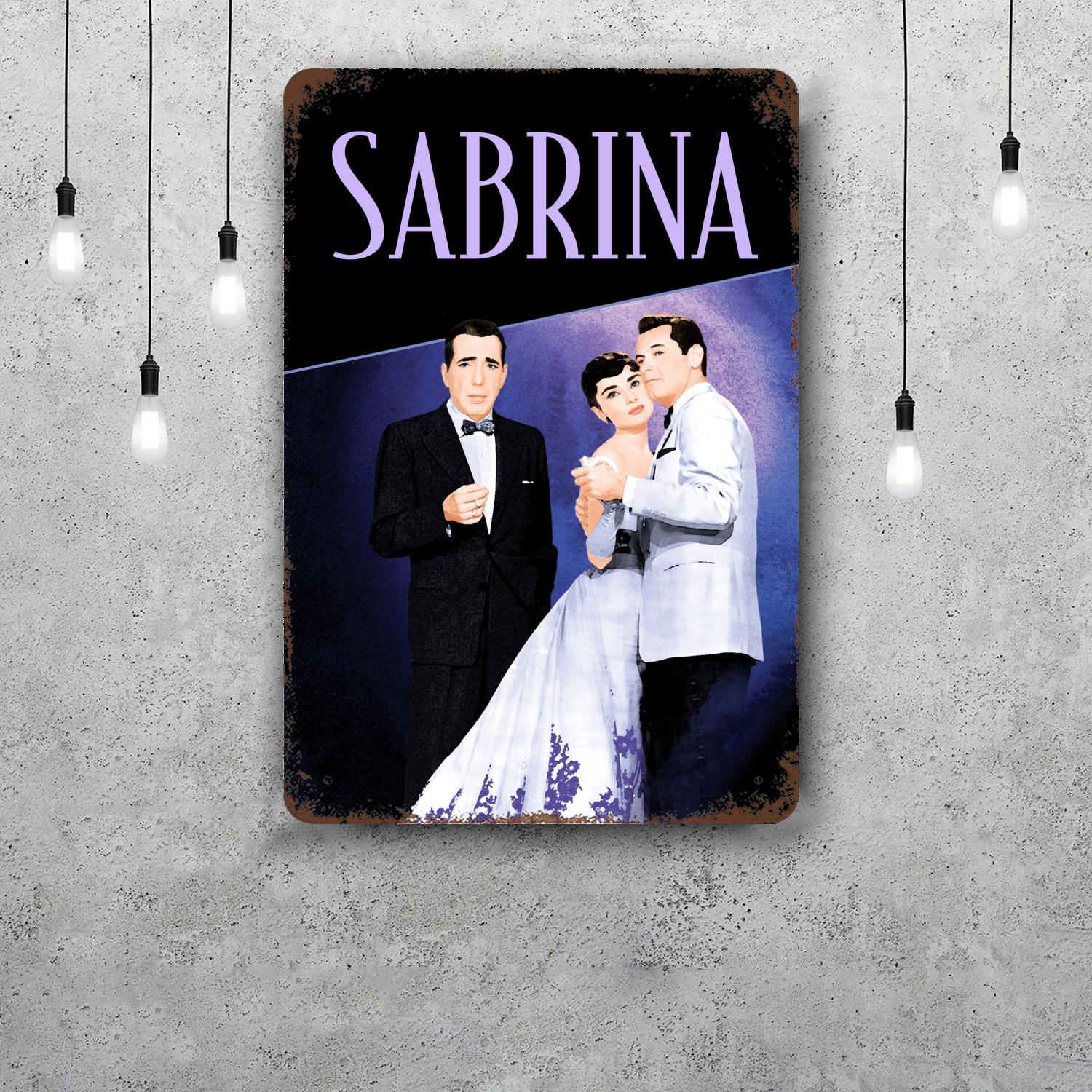 

sabrina Retro Vintage Tin Sign Poster Decorative Plaque Metal Plate Wall Decor 20x30cm（7.8x11.8inch）