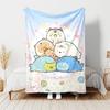 1pc Blanket Sumikko Gurashi1 Print Design, Lightweight Blanket for Sofa, Bed- Soft &Warm, Gift for All Seasons like Christmas, Halloween