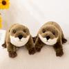 Simulierte Otter Plüschtiere 46cm Tier Stoffpuppe Spielzeug Hobbys Sammlung Kawaii Heimdekoration Spielzeug Kreative Geburtstagsgeschenke