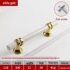 Modern Nordic Brass Cabinet & Wardrobe Double-Hole Handle