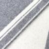 Pristine HERMES Scarf Bande de Repo Two-tone fringe long dress gray cashmere Used
