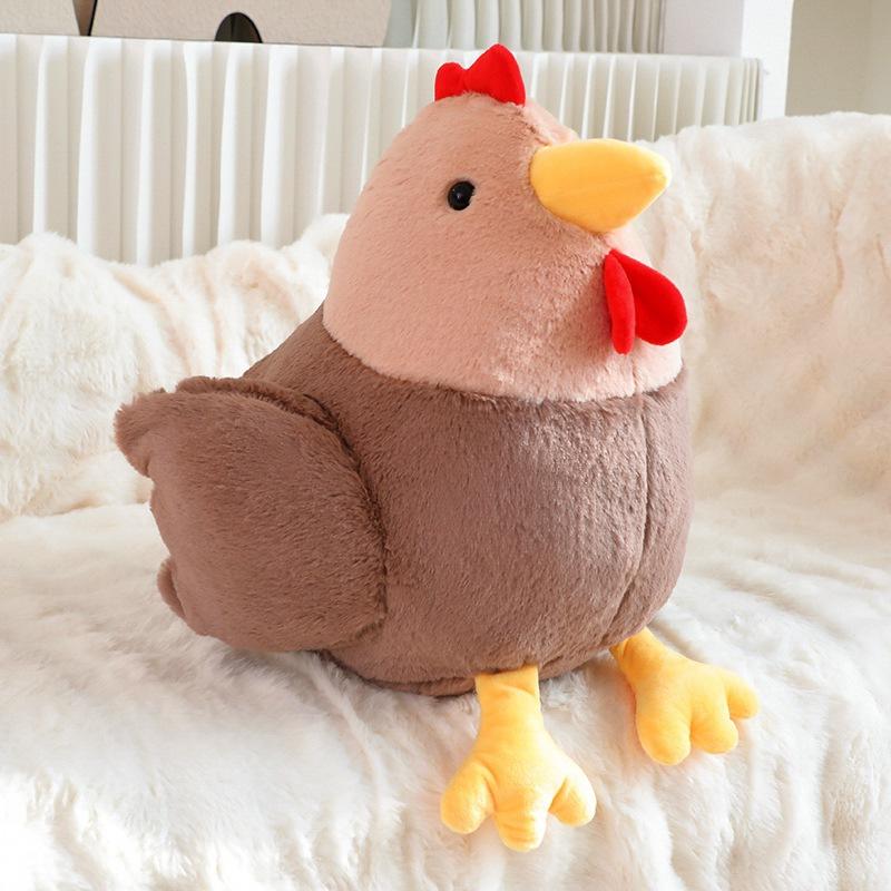 

Cute cute big cock doll plush toy hen doll children soothing pillow rag doll birthday gift 30cm（0.3kg）