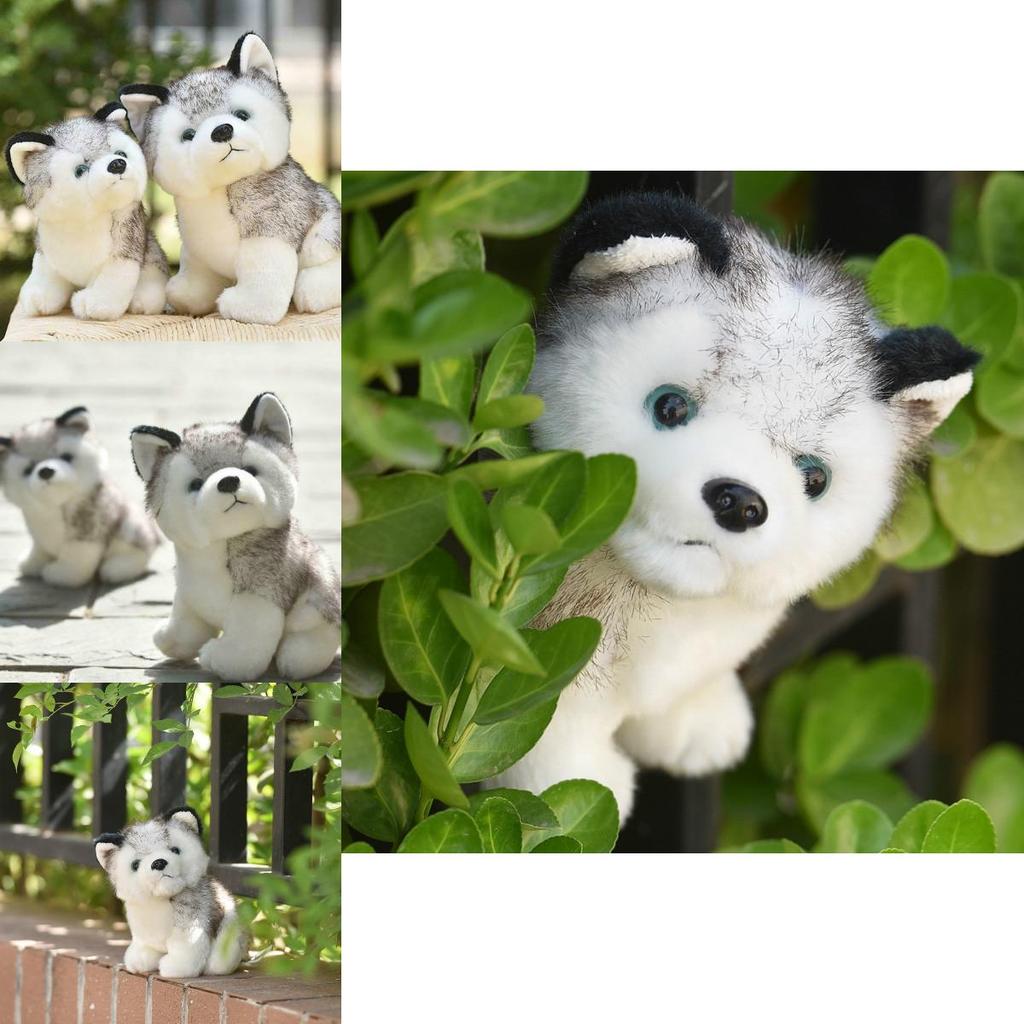 Adorable Husky Plush Doll Soft Toy Perfect Christmas Gift For Kids And Babies