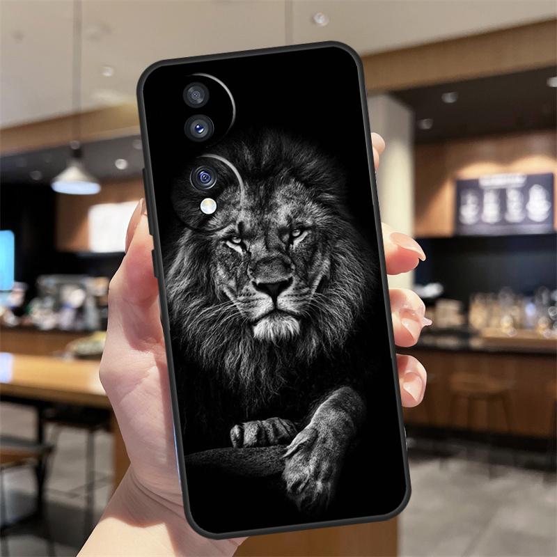 Animal Lion Wolf Tiger Eagle Case For Honor Magic 5 6 7 8 Pro Honor 200 400 50 70 90 Lite X8b X8c X9b X9c X9d Win RT Cover