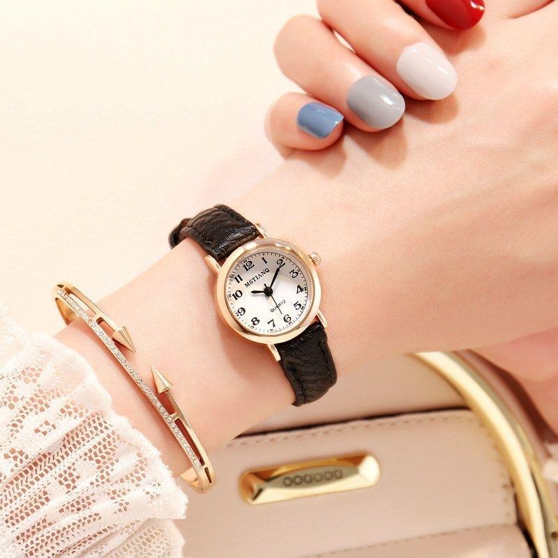Watch Female Student Simple Retro Trend Small Fresh Casual Versatile Style Woman