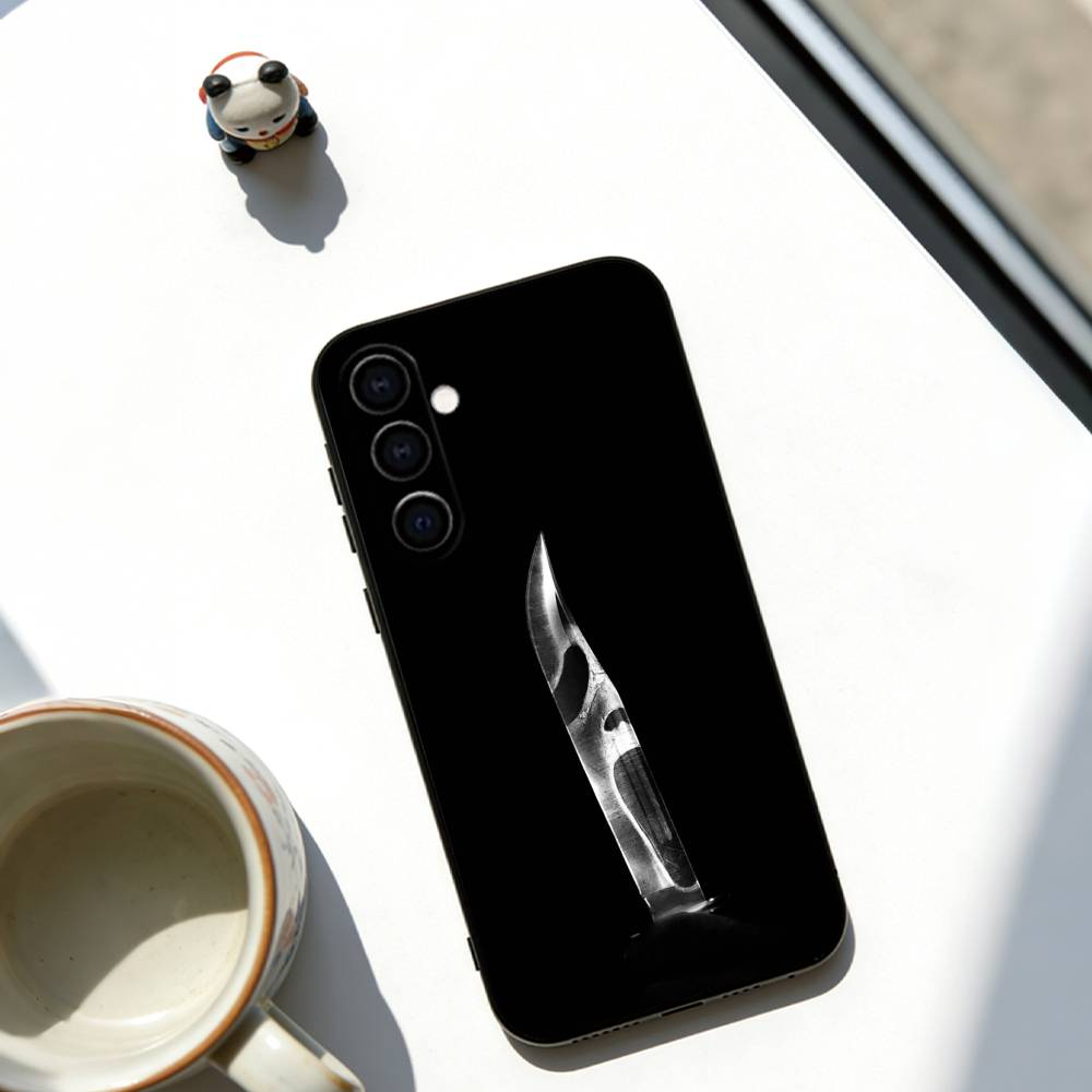 

Halloween Michael Myers Phone Case For Samsung Galaxy A73,A72,A71,A70,A53,A52,A51,Soft Silicone Black Cover Samsung a50 30s 50s
