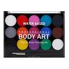 15 Colors Artist Washable Kids Face Watercolor Paint Solid Pigment Makeup Tool