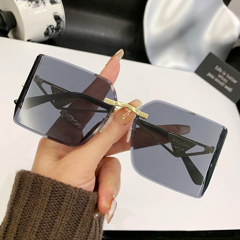 

Солнцезащитные очки JYL TS УФ Безрамные Большие Изогнутые Для Велосипеда Женские/90310 B-2498 малиновый