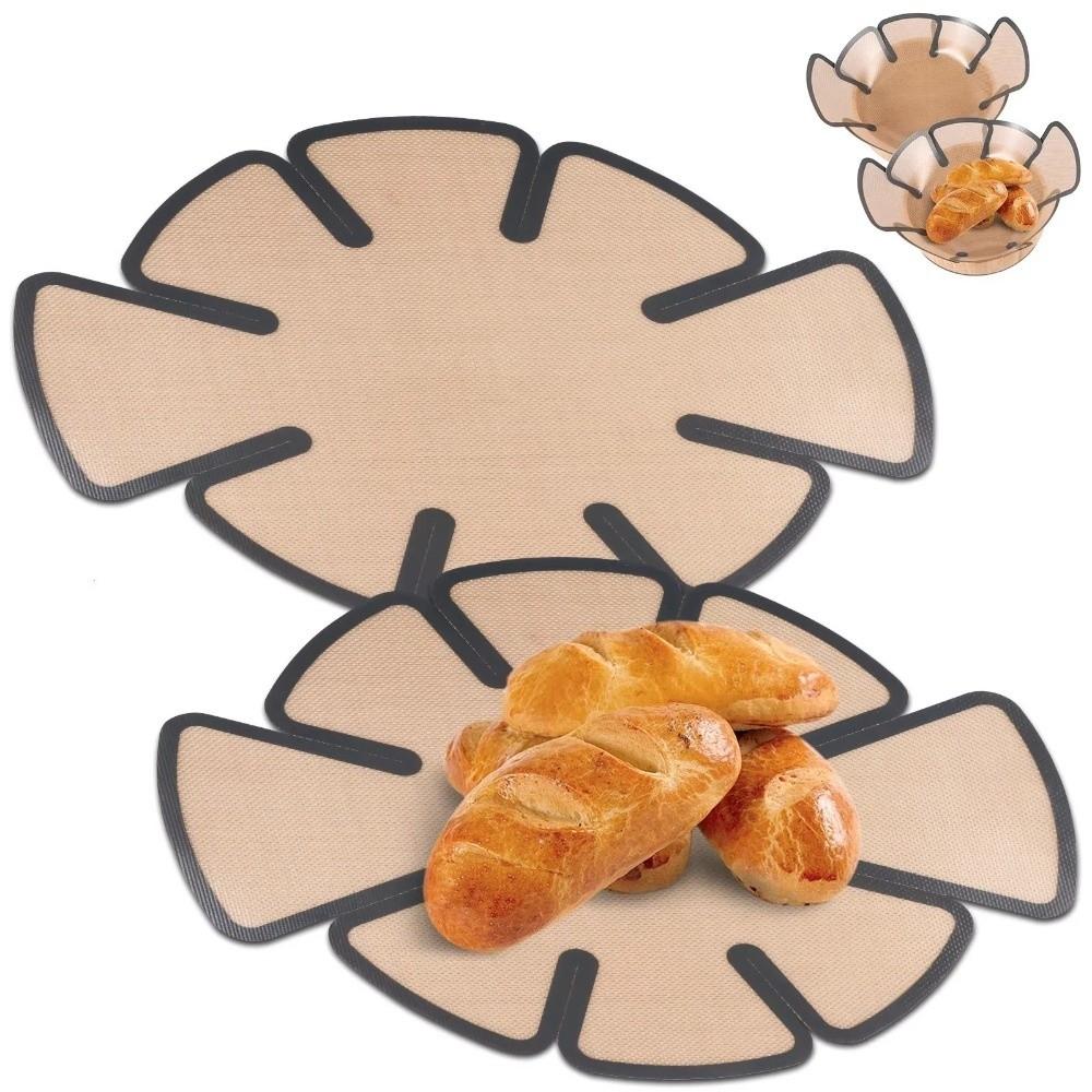 Food Grade Silicone Baking Mat Non-Stick Bread Proofing Mat Bread Loaf Pan Liners  Cake Baking