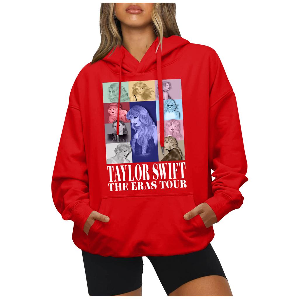 Women's Fashion Loose Casual Daily Long Sleeve Loose Crewneck Sweatshirts Daily Long Sleeve Top Pullover Sweatshirts