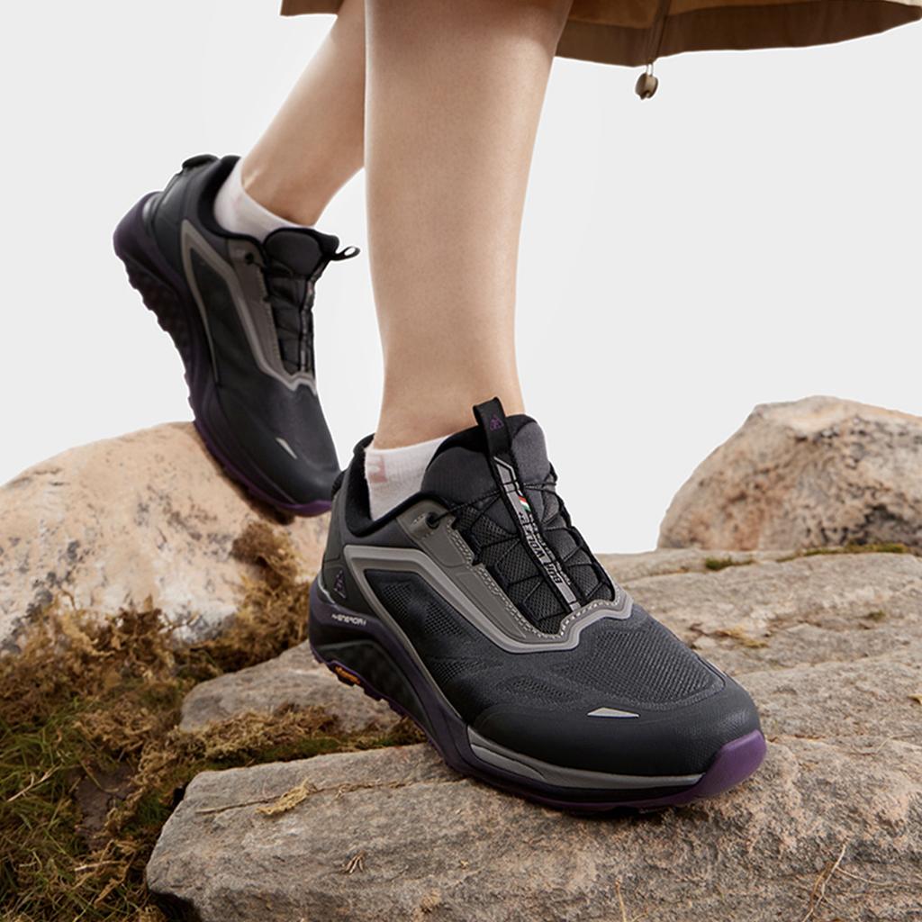 FILA Boa Wolf 2+ Outdoor Functional Shoes Women Sneakers Shadow-Black Gray A12W431204FDS