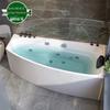 Compact Acrylic Bubble Massage Bathtub: 1.2 to 1.7m, Ideal for Small Apartments, with Constant Temperature Feature