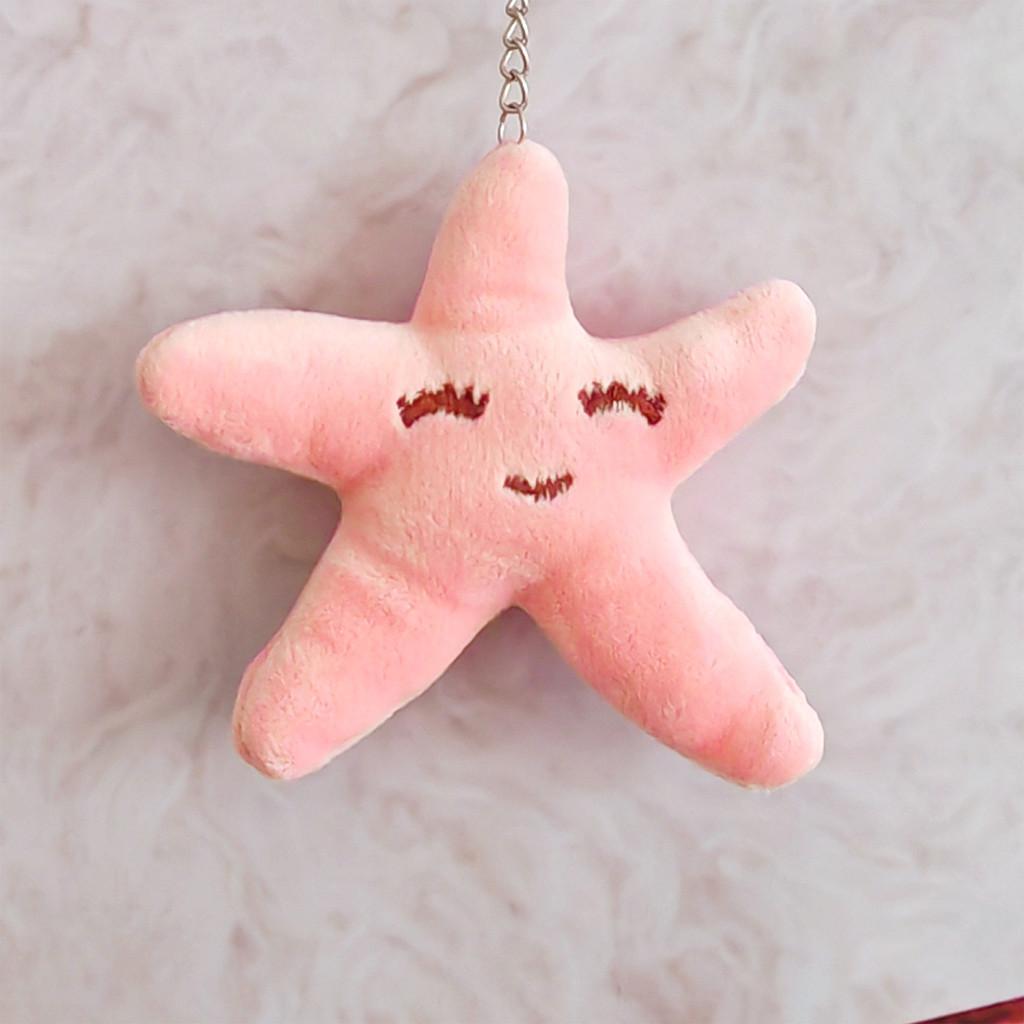 

Starfish Stuffed Animal Keyring With Soft Crystal Polyester Filling For Gift Giving