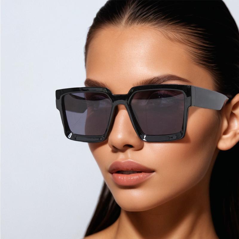 2pcs Female Retro Small Square Sunglasses Women Classics Brand Designer Green Sun Glasses Unisex Ins Popular Shades Eyewear