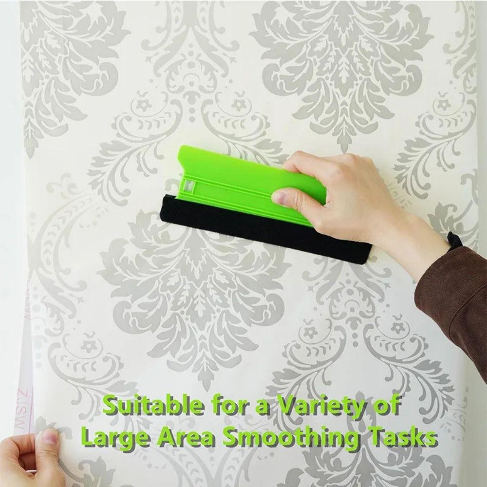 2Pcs 8.3inch Long Car Film Scraper Felt Edge Wallpaper Smoother Vinyl Decal Applicator  Auto Sticker
