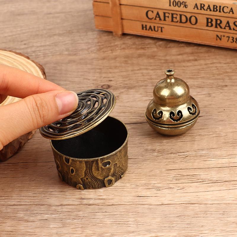 Buddhist Utensils Incense Burner Incense Censer Alloy Sandalwood House Furnishings Home Office Decoration