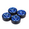 4Pcs Wear-resistant Crush-resistant Hard Tyre 1/10 Drift Car Tires Replacement for TRX HSP Tamiya HPI Kyosho On-Road Drifting Car