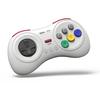 8bitdo m30 bluetooth herní ovladač 6tlačítkový gamepad pro ns switch windows android macos steam respberry pi bílá