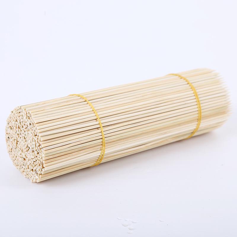 BBQ Bamboo Skewers for Chicken & Spicy Fillet - Sizes 2.0*12/15/18/20/22/25/30/35.