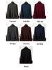 Men's Cashmere High Neck Pullover Sweater – Versatile, Solid Color, Long Sleeve, for Autumn/Winter.