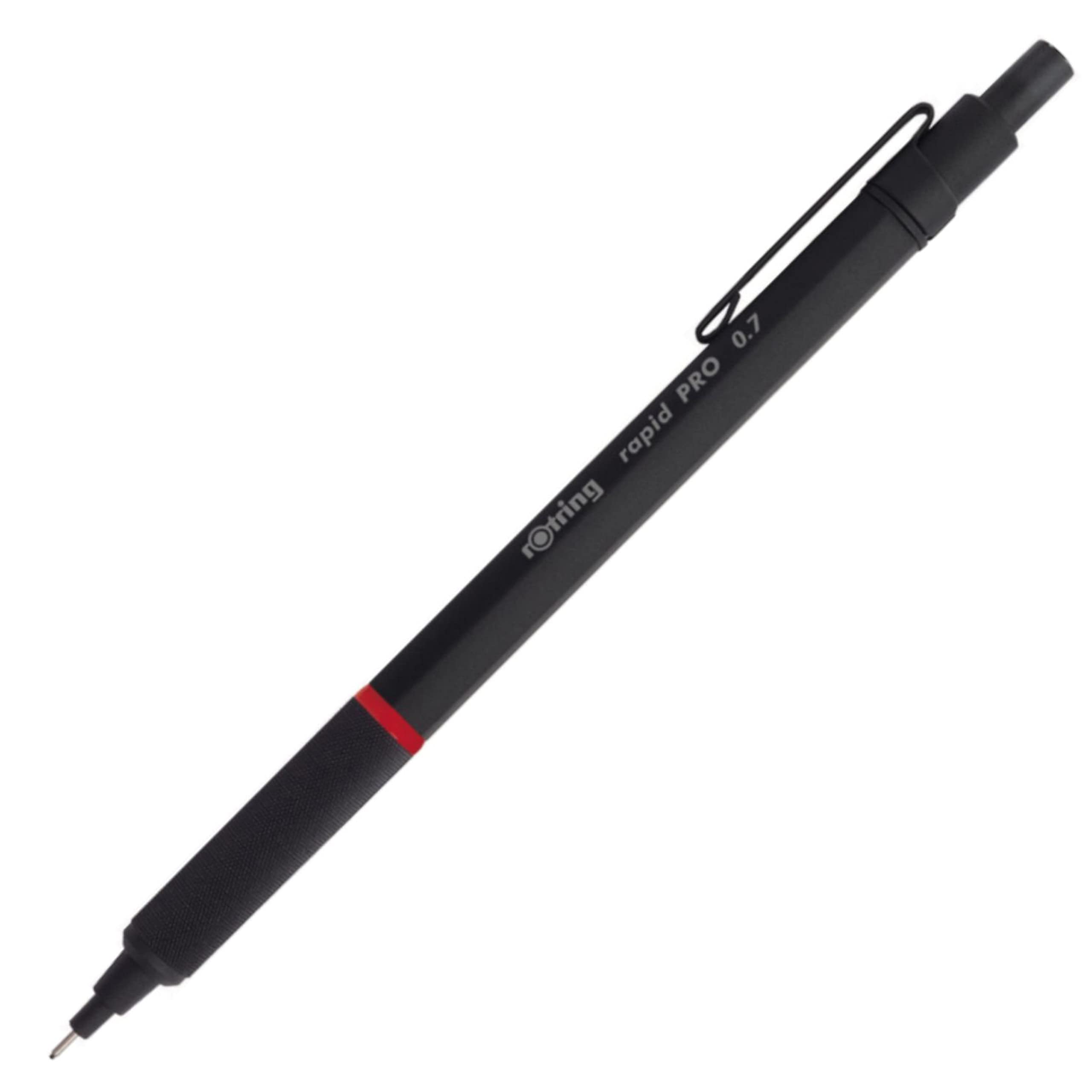 

Rotring RapidPro Mechanical Japanese Pencil, 0.7mm, Black, 1904-257 [Official Product] чёрный