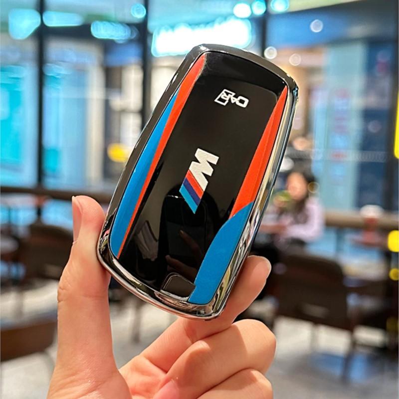 GFOU9 Racing Style TPU Car Smart Remote Key Case Cover Protector Shell for BMW F30 F20 F10 F18 F22 F01 X3 X4 F06 F02 M3 M5 Accessories