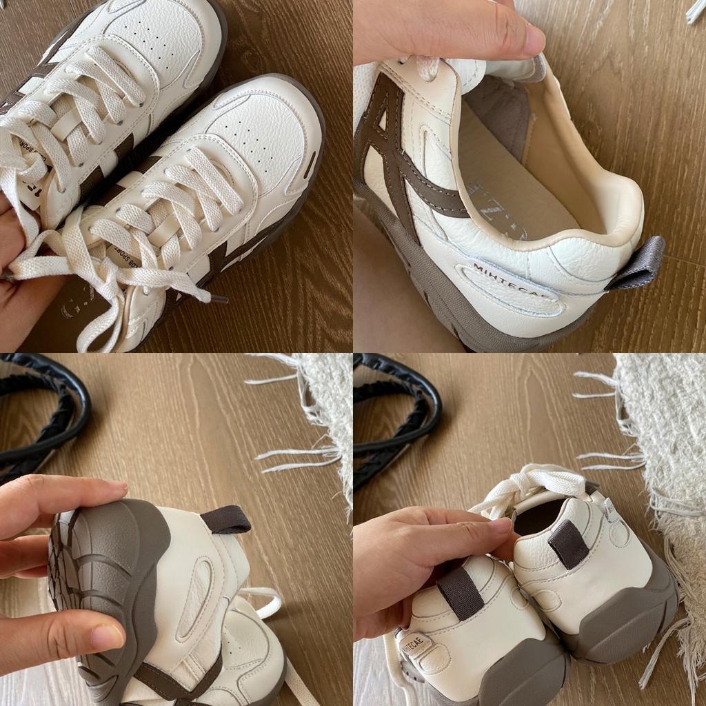 Miyou 2025 autumn light new light retro German training shoes women's versatile casual Forrest Gump shoes platform sports shoes