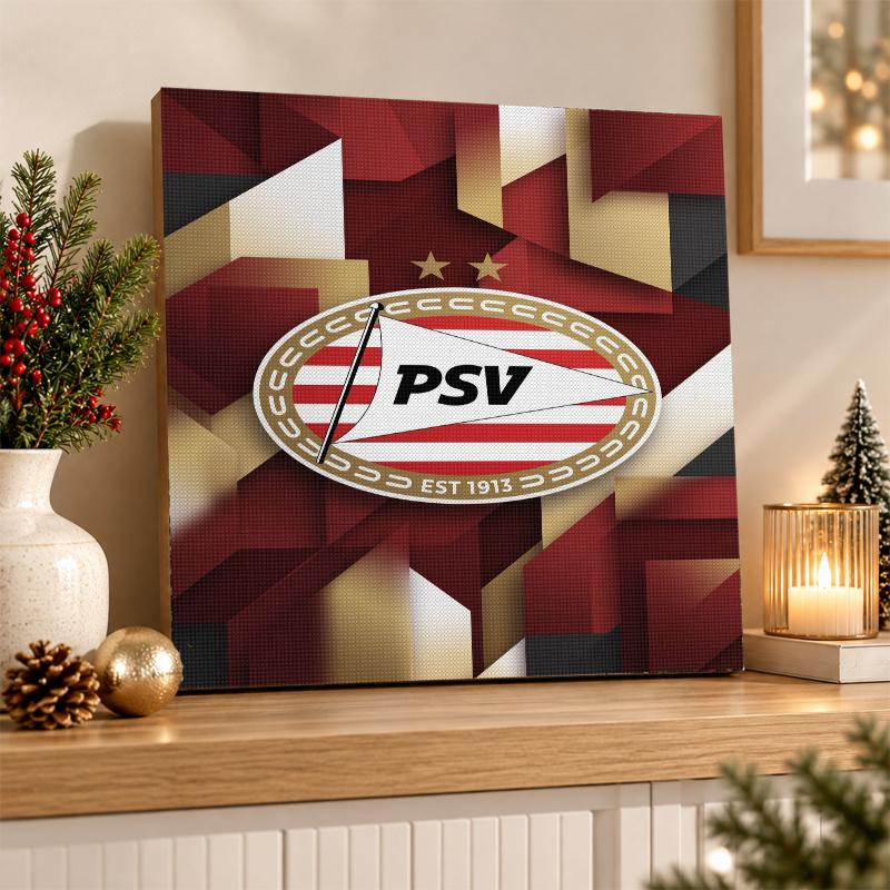 PSV Eindhoven FC Diamond Painting Kit 5D Full Drill DIY Diamond Mosaic Wall Art Home Decor