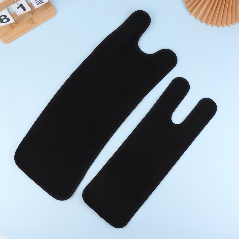 1 Pair Unisex Adjustable Sauna Thigh Sweat Bands - Shaping Leg Sleeves For Swelling Reduction, Sports Fitness Leg Protectors