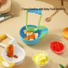 Manual Baby Food Grinder: Apple, Fruit, Vegetable Puree Maker