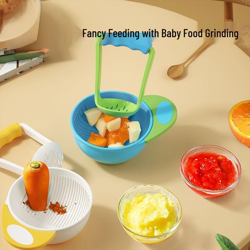 Manual Baby Food Grinder: Apple, Fruit, Vegetable Puree Maker