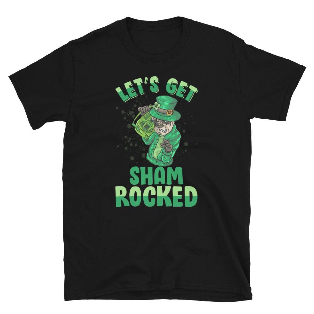 Let s Get Sham Rocked Ireland Irish Proud T-Shirt S