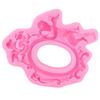 Pink Color DIY Cake Mold 3D Sculpted Pattern Baking Decor Tool Chocolate Mould  For Cupcake Topper