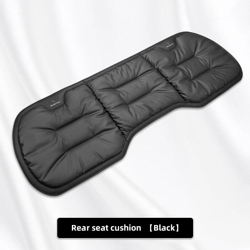 FIQ4 Hot 2025 Car Seat Cushion Cover Breathable Leather Protector Mat For Mercedes Benz AMG W203 W206 W220 W205 W211 W212 W201 W210 W