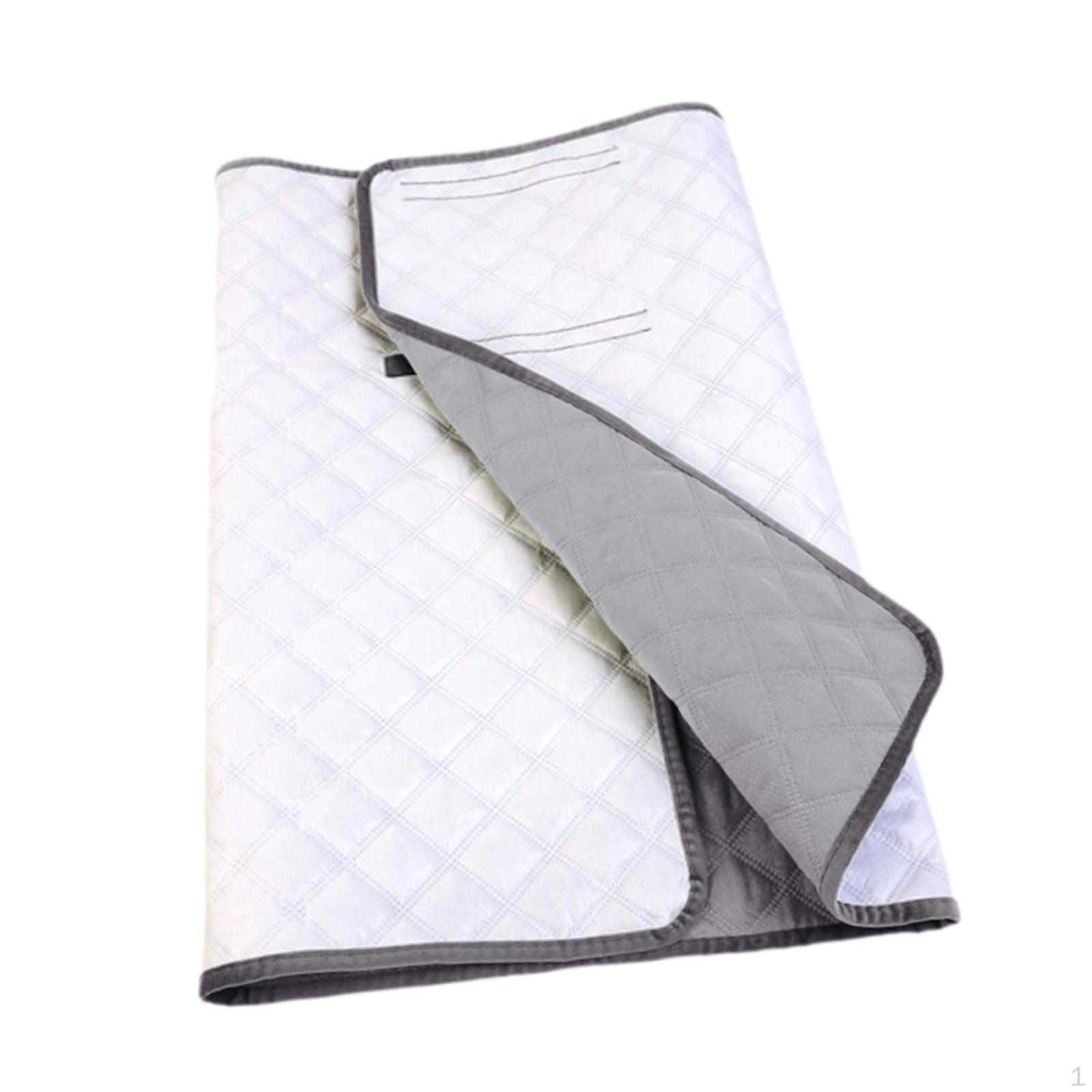 

Носимая подгузник для взрослых при недержании мочи юбка подгузник удобный впитывающий моющийся коврик для серый