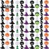 Horror Backdrop Decor Halloween Party Felt Hanging Garland, Creepy Pumpkin Ghost Skull Witch Hat Supplies Streamer, Banner for Trick or Treat