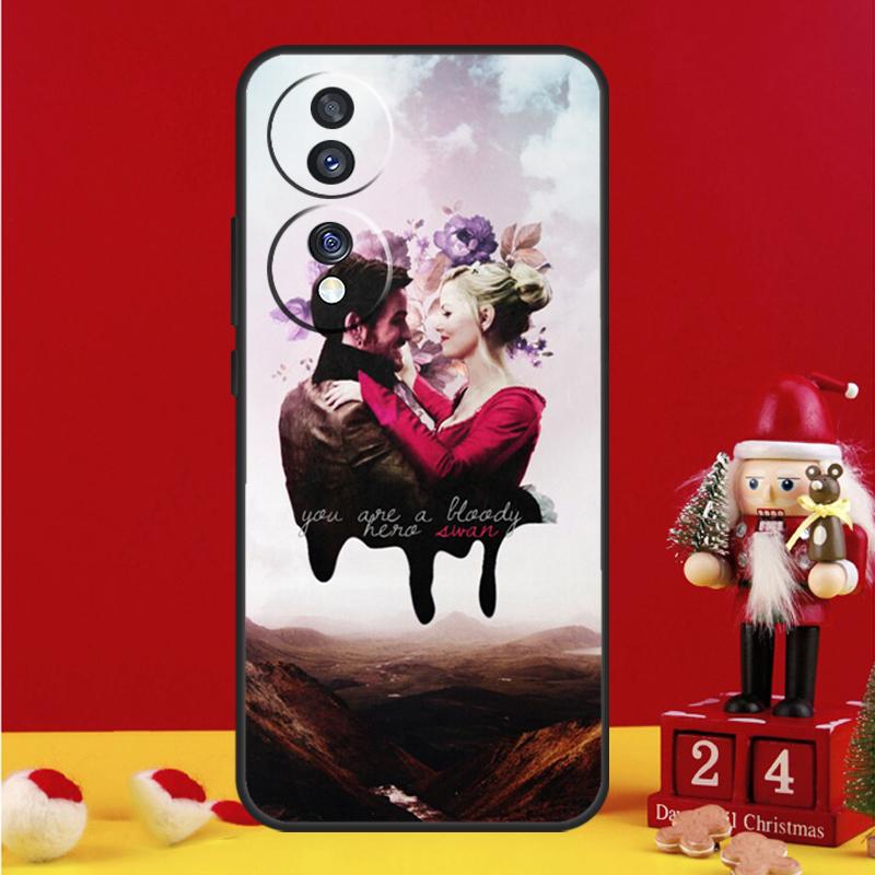 

Captain Swan Once Upon A Time Case For Honor Magic 8 5 6 7 Pro Honor Win RT 50 70 90 200 400 Lite X8c X9b X9c X9a X9d Cover Honor Magic7 Pro